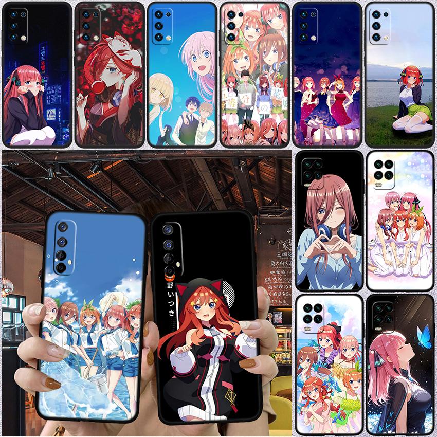 RP47 Miku Nino Itsuki Nakano Phone Case for Samsung Galaxy S20 S21 S22 Ultra FE + Plus A21S A22 A24 A25 A26 A30 A30S A31