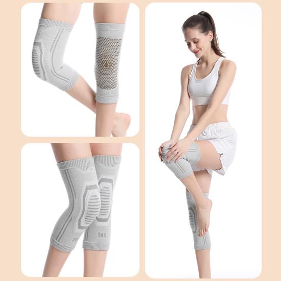 1 шт. Самонагревающийся наколенник износостойкий высокоэластичный дышащий легко надеваемый сохраняющий тепло самонагревающийся