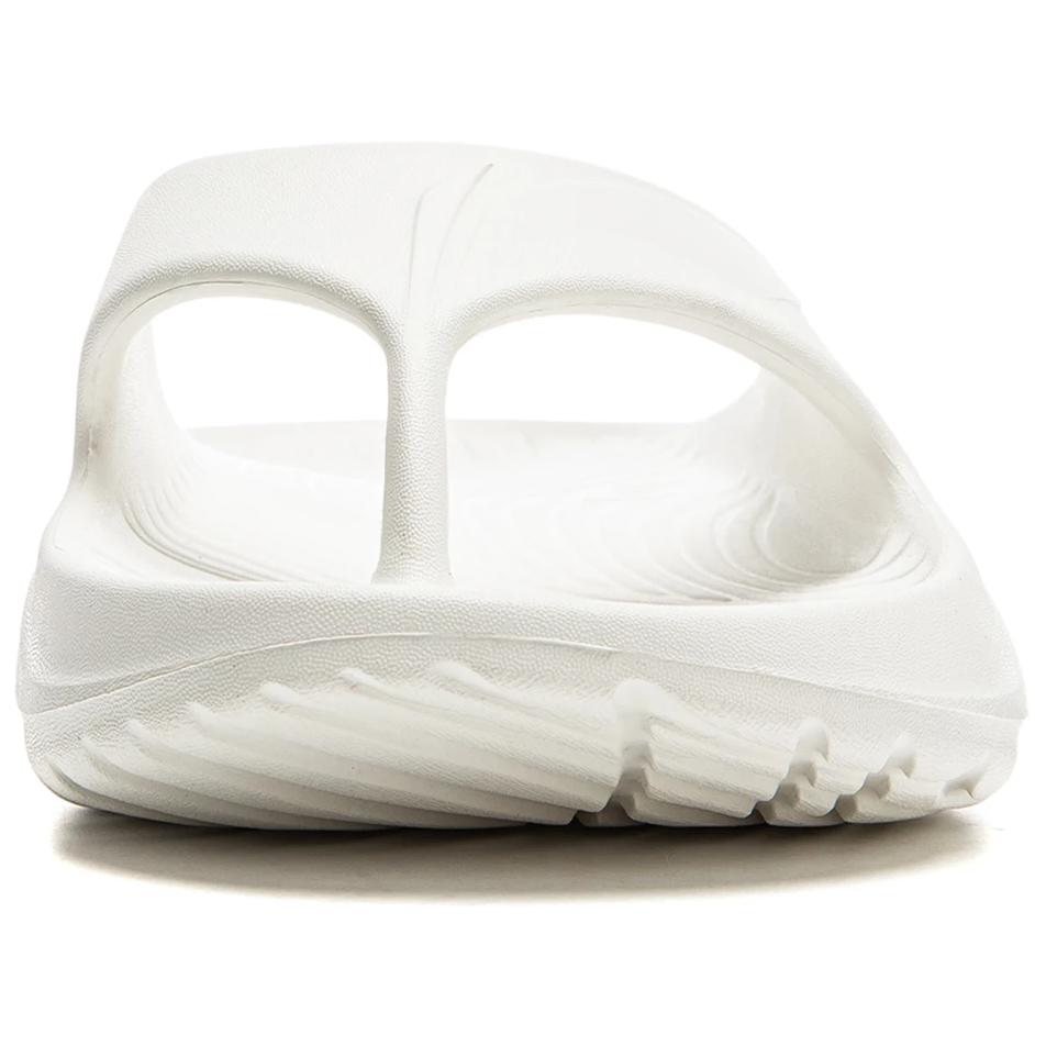 Li Ning модные удобные противоскользящие шлепанцы из ЭВА унисекс обувь белого цвета AGAU017-1
