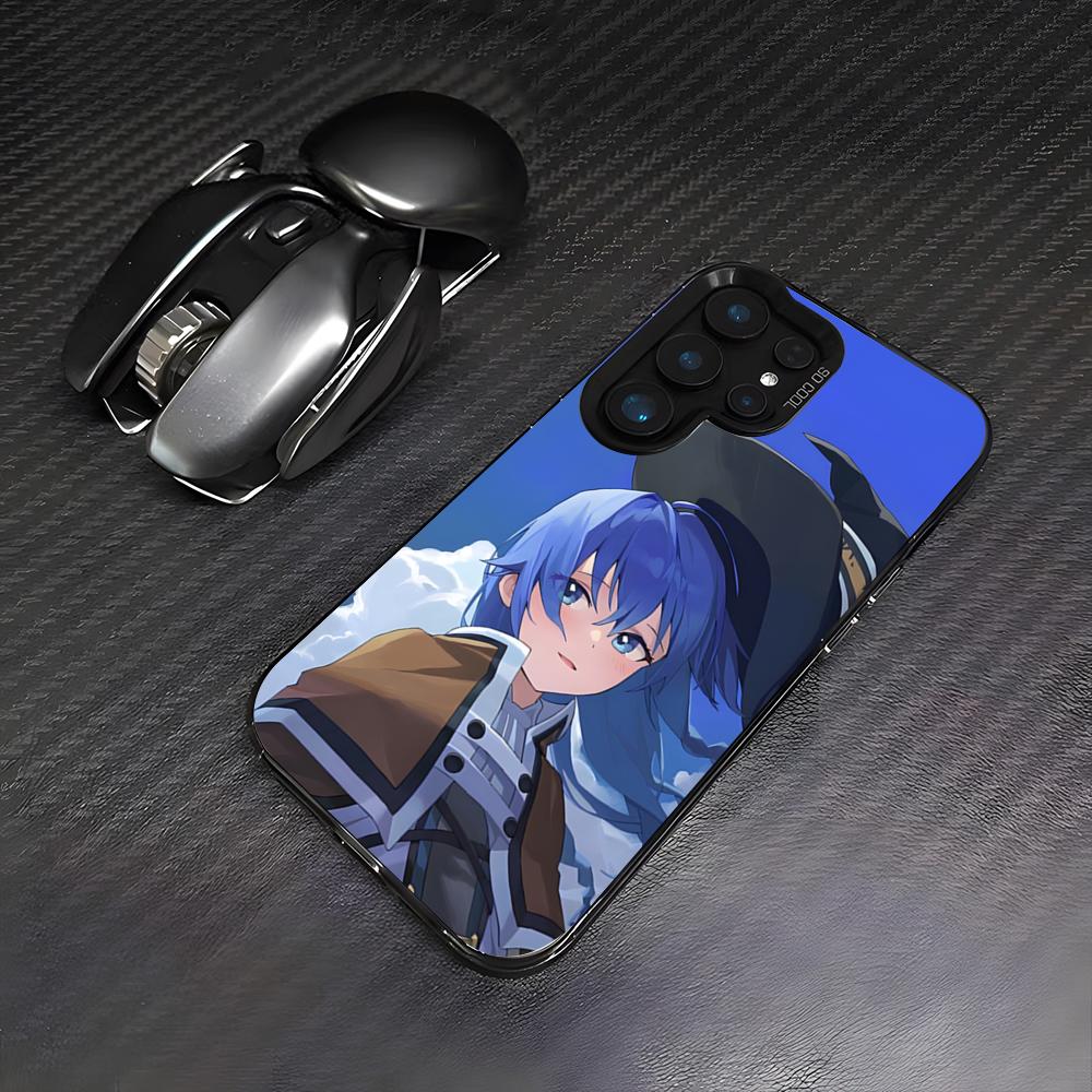R-Roxy Mushoku Tensei Аниме Чехол для телефона Для Samsung S26 S25 Plus S20 S20 Plus S22 Ultra S23 FE S21 Plus S21 Ultra Цветной Чехол