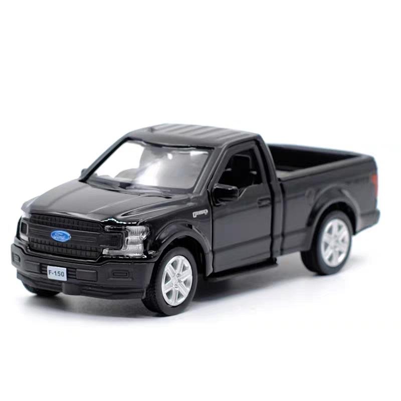 Ford F150 SVT Raptor 2018 Пикап Симулятор Литье под давлением и Игрушечные Транспортные Средства Машинка с инерционным механизмом и открывающимися дверями RMZ city 1:36 Коллекционных Моделей из Сплава