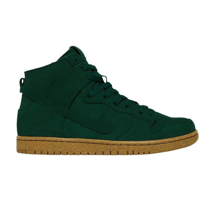 Men's Sneakers Nike SB Dunk High Decon Gorge Green Gorge Green/Gorge Green-Gum
