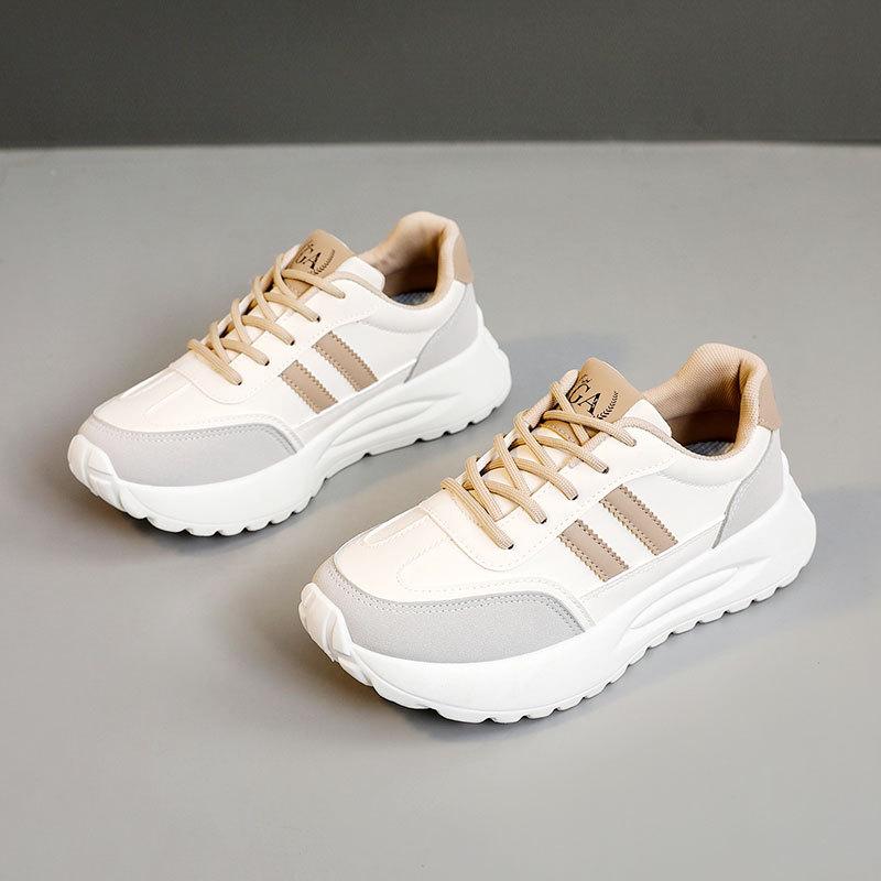 Белые FootPairs для Леди Модные FootPairs для Жаркого Сезона и Осеннего Сезона Воздухопроницаемые Lady FootPairs для Универсального Использования в Кампусе FootPairs для Повседневной Носки