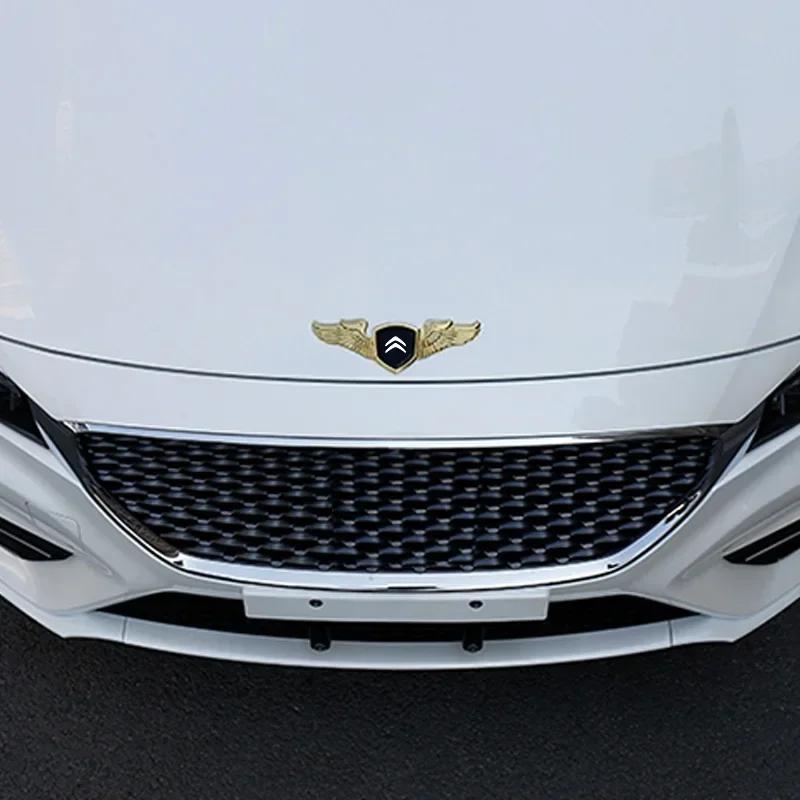 Citroen Eagle Wings Badge Sticker Car Front Bonnet Hood Logo for C3 C4 C5 Picasso C-ELYSEE Berlingo Xsara VTS Aircross Emblem