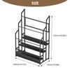 Craft Roll Storage and Organizer 3 Tier Heavy Duty Metal Storage Display Rack for Car Window Film PVC Film Tablecloth