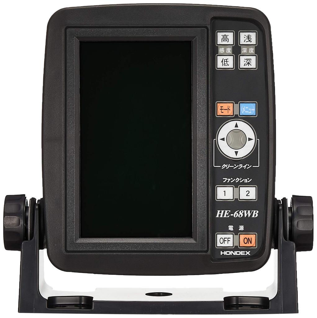 HONDEX портативный эхолот с широким ЖК-дисплеем 5 дюймов HE-68WB