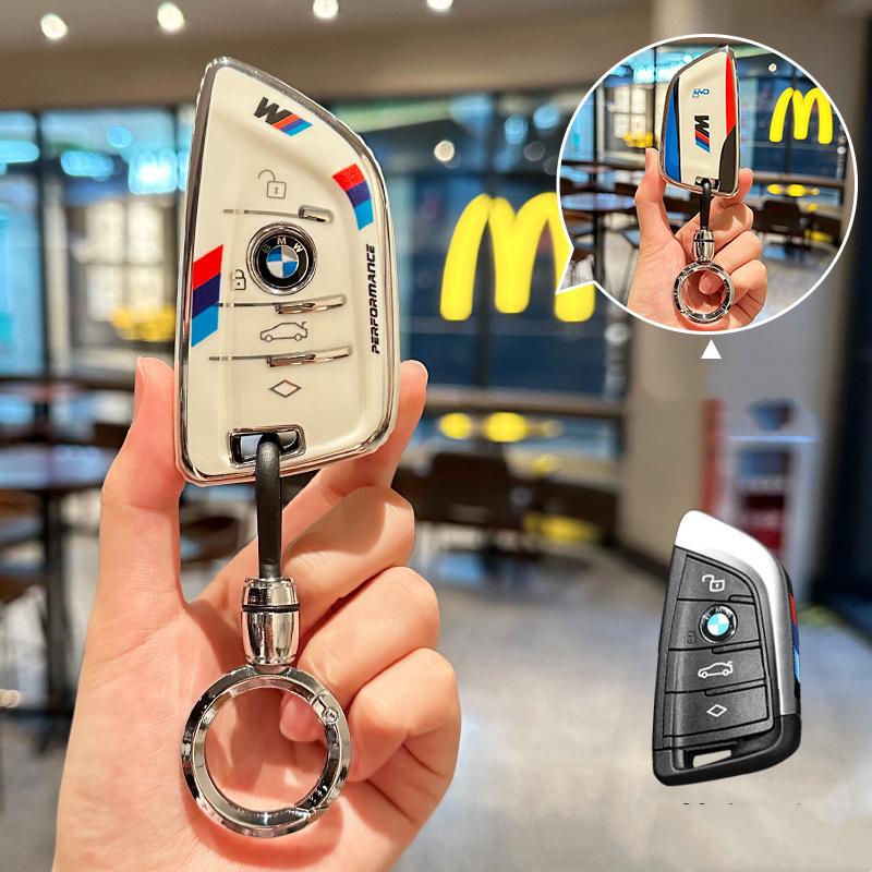 Горячий 2025 Чехол-оболочка для корпуса автомобильного пульта-ключа Для BMW 1 2 3 5 7 Серии X1 F48 X3 G20 X4 X5 G05 X6 F16 M40i M440i G02 G31 G23 F34 F15