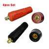4pcs Quick Connect Plug Set Electrical Connector for Easy & Secure Electrical Connections In Various Voltage Environment