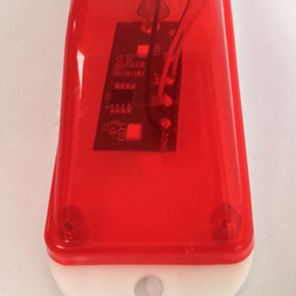 Автомобильный солнечный предупредительный светильник, красный и желтый ограждение, забор, светоотражающий курсор, ночной стробоскоп, солнечный контурный светильник