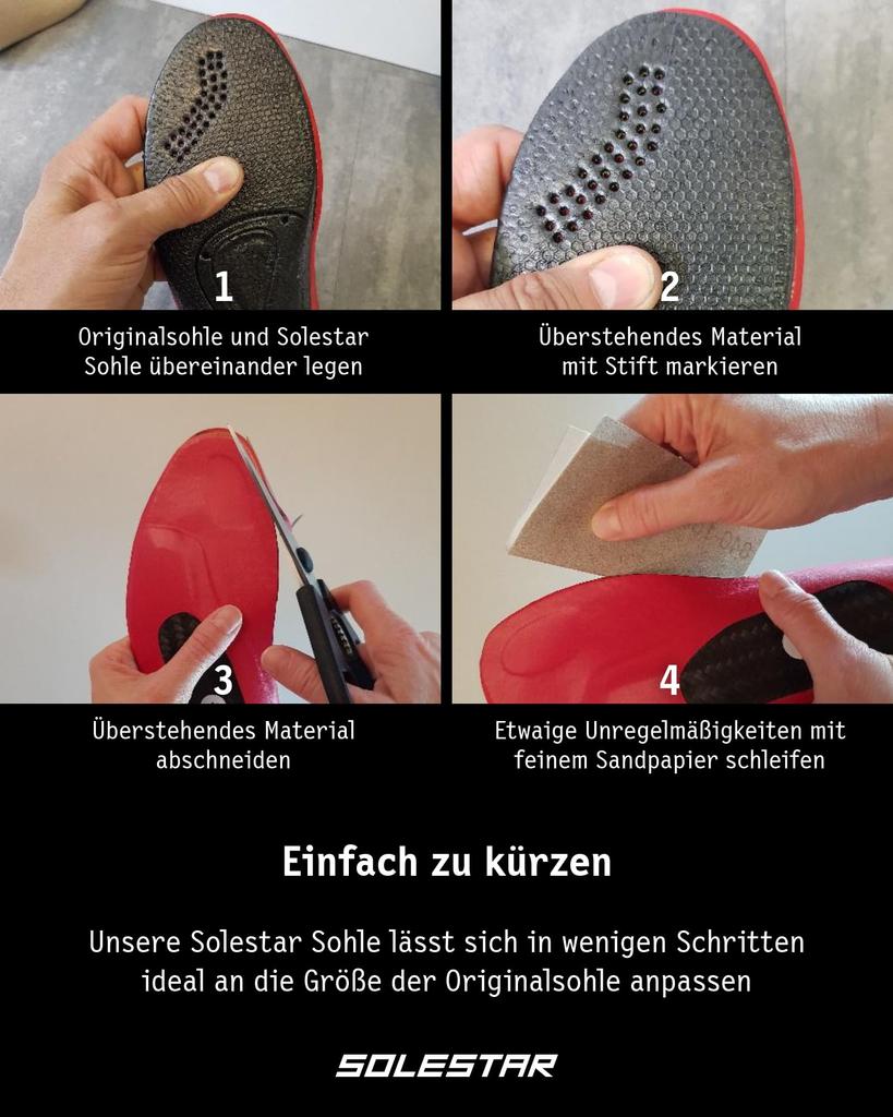 Стелька велосипедная SOLESTAR NEUTRAL HIKE размер S ширина 9,0 см/длина 25,5 см SOLHIKE39-40