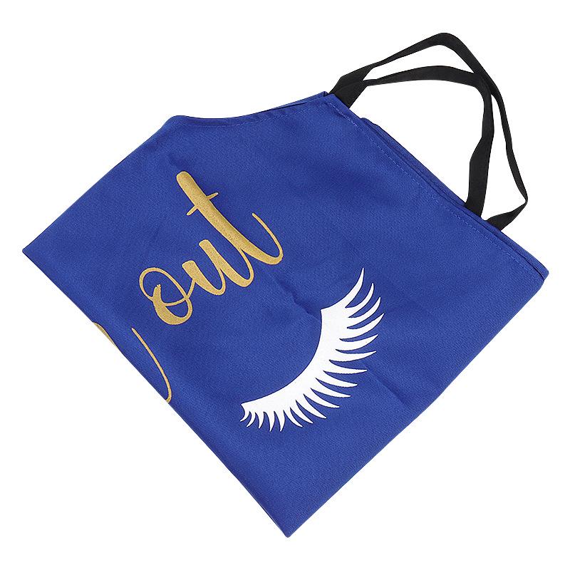 Unisex Cotton Linen Eyelash & Nail Art Apron