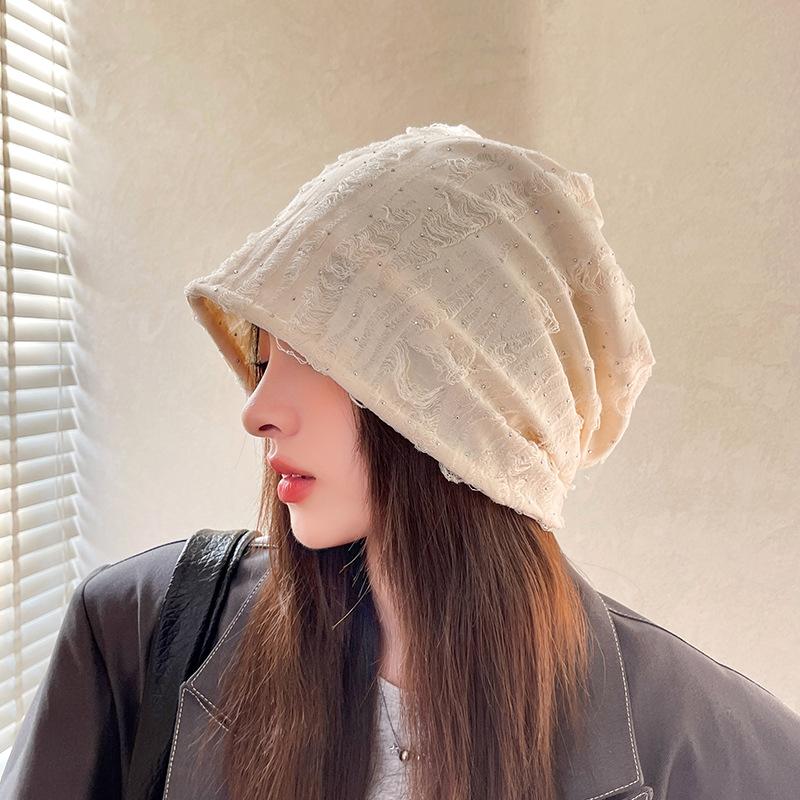 Ретро старая сломанная дырявая стековая шляпа дети показывают свои лица маленькая уличная ленивая ветровая сумка голова холодная шапка повседневная защита ушей изоляция шапка