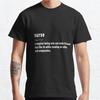 Plus Size S-3XL Nurse Definition Quote On Black Background Printed T-shirt  Men's Tops Fashion Clothes Tees