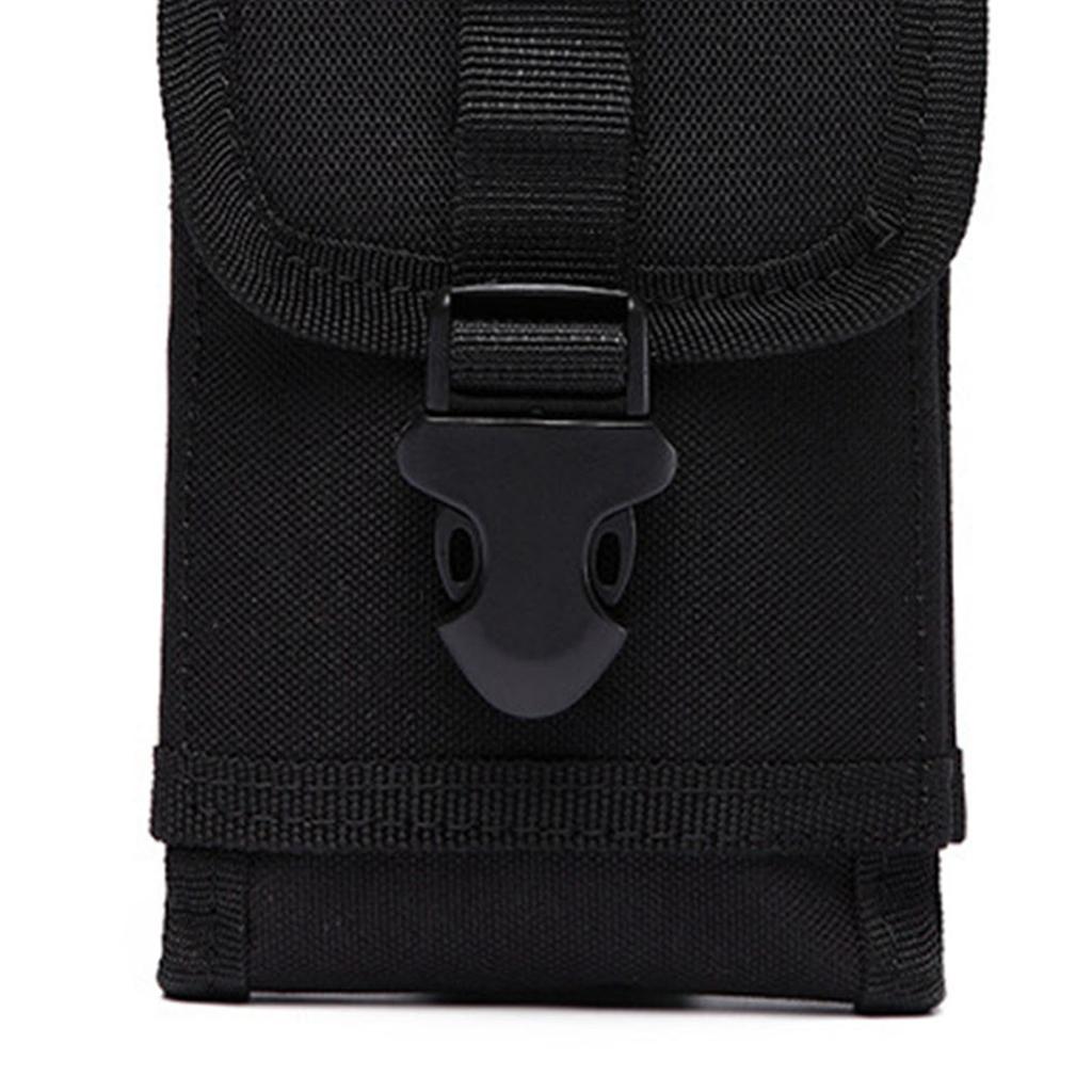 Military Mobile Phone Bag Leisure Nylon Waterproof Multifunction Phone Waist Pack for Outdoor