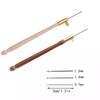 1 набор Французская вышивка Крючком Сделай сам Ручная Крестик Хлопок Крючок 3 Иглы