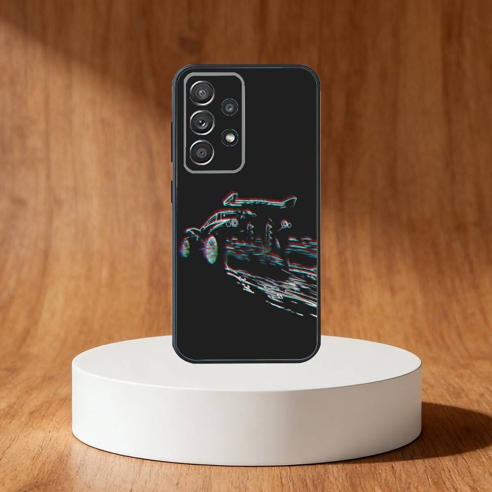 Игровой чехол R-Rocket L-League для телефона Samsung S25, S24, S21, S22, S23, S30, Ultra, S20, Plus, Fe, Note, 10, 9, 5G Черный