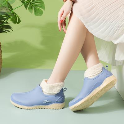 Экологичное производство, всесезонное использование, легкий дизайн, модные галоши, водонепроницаемая обувь для дождя