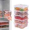 350ml Transparent Frozen Meat Box Refrigerator Special Food Containers Fruit Storage Box