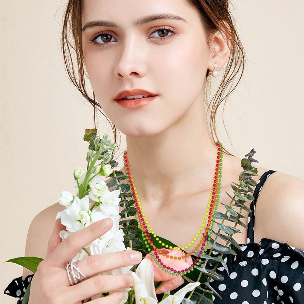 4/8 шт. разноцветные бусины-колье в богемном стиле с воротником-строкой, очаровательные детские и женские аксессуары для праздничного костюма