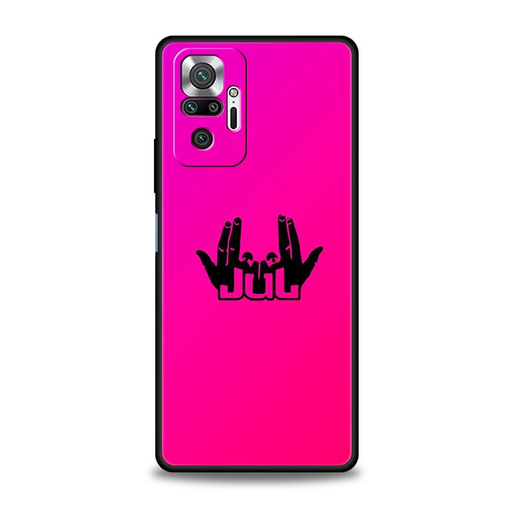 Чехол для телефона JuL Rapper для Xiaomi Redmi Note 13 12 5G 11 10 Pro Plus 4G 9S 9 8 7 9T 13C 12C 10C 9C 9A Мягкий силиконовый чехол