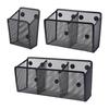 Metal Wire Mesh Magnetic Basket Storage Box Blackboard Chalk Pen Pencil Makeup