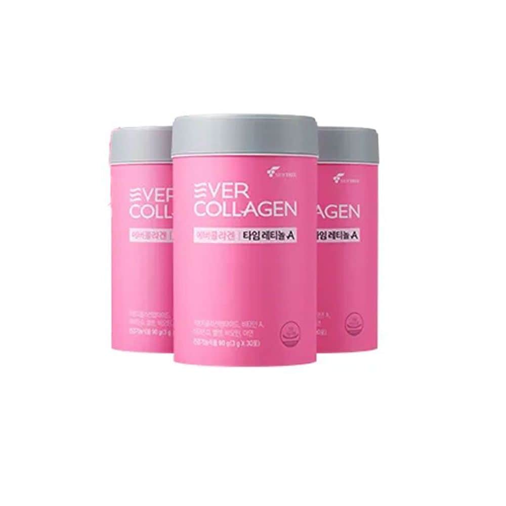 Ever Collagen Time Retinol A запас на 3 месяца (90 упаковок)