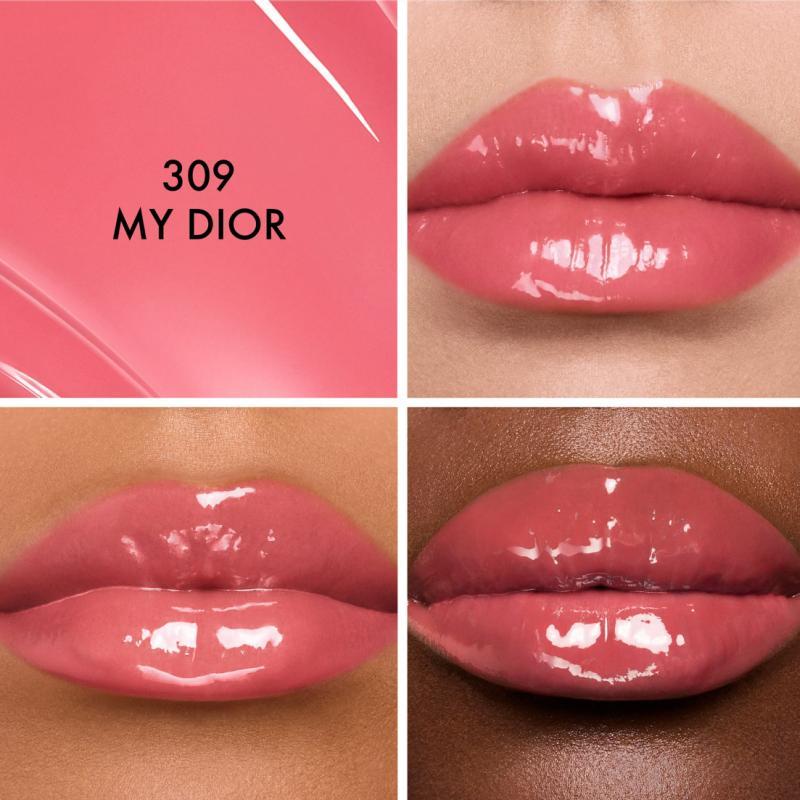 Dior Помада-зеркало Glamor Помада Увлажняющая и придающая объем, водянистая, легко наносится и придает сияние #309 My