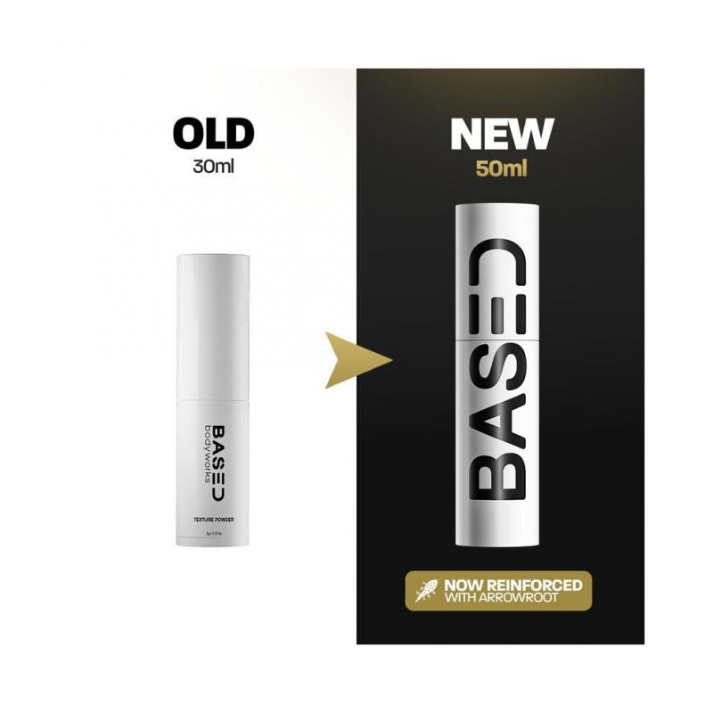 Based Bodyworks Пудра для текстуры волос | Мгновенный объем и текстура | Легкая, матовый финиш | Простая, естественная, эффективная.