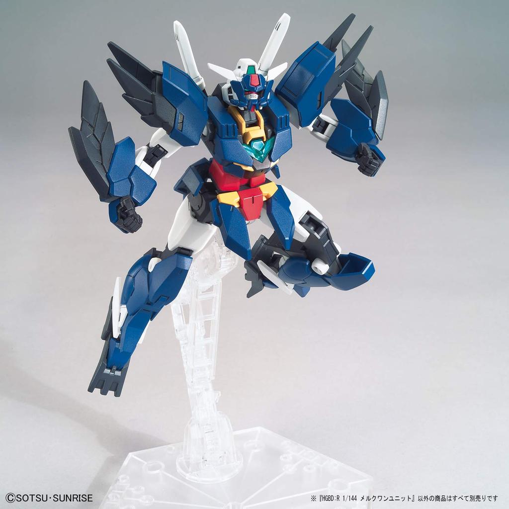 BANDAI SPIRITS HGBD:R Gundam Build Divers Re:RISE Merck One Unit 1/144 Scale Color Coded Plastic Model