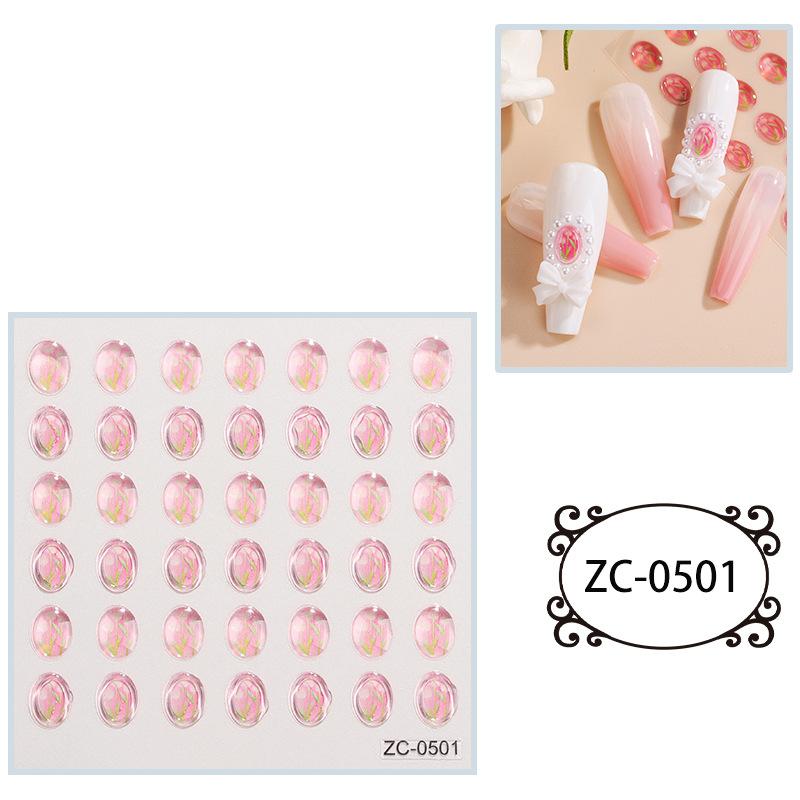 Мягкие клейкие наклейки для ногтей с тиснением, симпатичные 5D трехмерные наклейки для ногтей в виде звезд