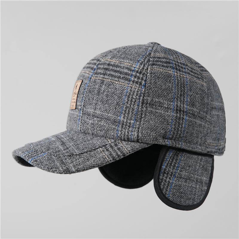For All Occasions Multi Use All Purpose Fresh Latest Brand New Warm Winter Baseball Cap With Ear Flaps For Men, Auturnn Thick Cap For Gifts