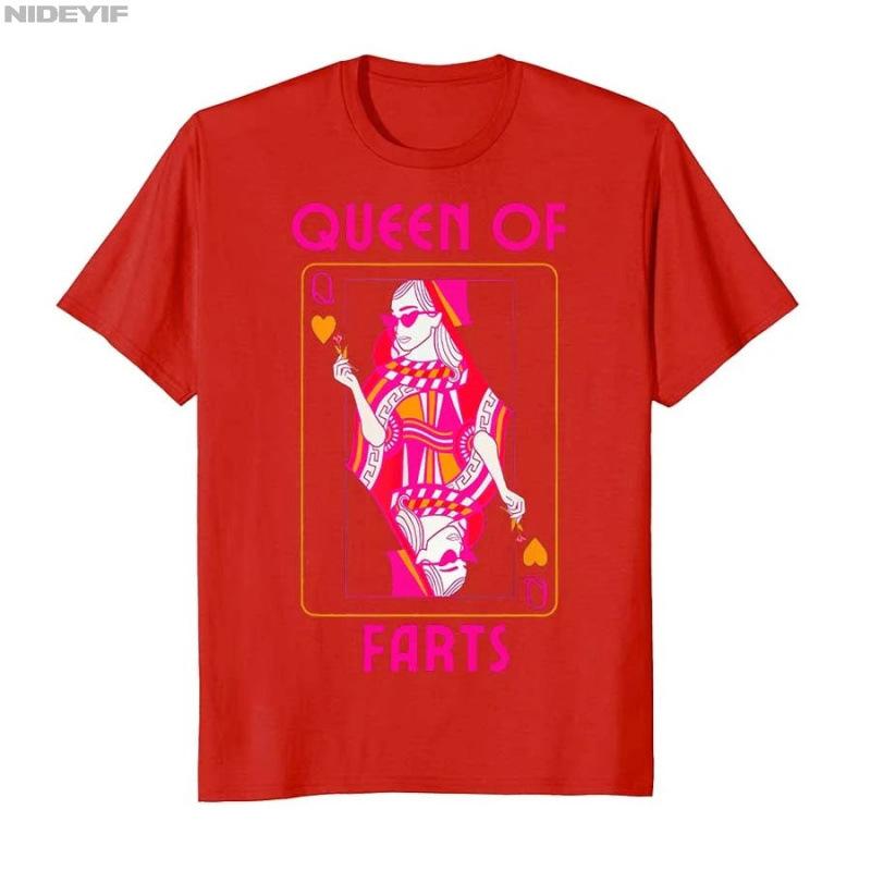 Queen of Farts Embarrassing Joke Adult Humor T-s