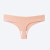 Female Thong Women's Cotton Panties Low-Waist Thongs Striped Solid Color Underpants Girl Comfortable G-String Underwear  Bikini Panties