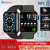 S7 Pro Original S7 Max Smartwatch Bt Call Wireless Charge NFC наручные часы для женщин и мужчин Smart Watch Pk Iwo 14 W27 Dt7 Iwo8 Series 7