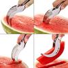 Watermelon Slicer Cutter Knife Server Corer Scoop Stainless Steel Tool Carve