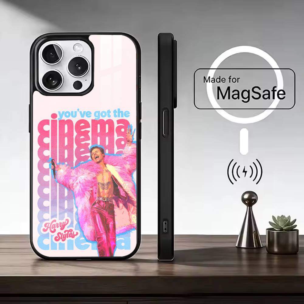 H-HaRRy Music S-Styles Чехол для телефона Magsafe для серии iPhone 17 16 15 14 13 12 11 Беспроводная зарядка