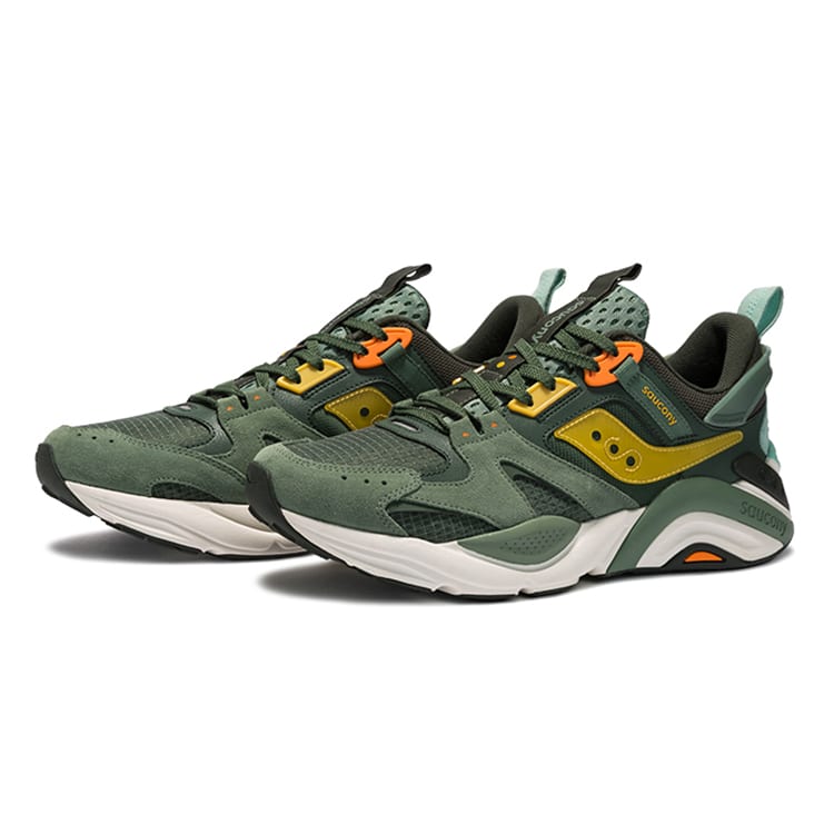 SAUCONY Зимняя текстильная обувь Gram 9000, синтетическая кожа, амортизация, нескользящая подошва, износостойкая, дышащая, S79000-2