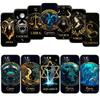 Чехол для телефона с картой 12 созвездий для Samsung Galaxy S20 S21 Ultra FE Plus A26 A30 A30S A31 A52 A42 A50 A50S