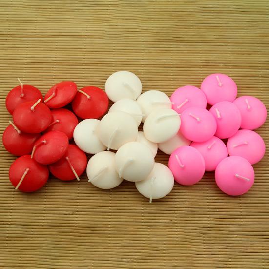 10 шт. свечей-таблеток мини бездымные экологичные мерцающие для признания в любви на День святого Валентина плавающие свечи для вечеринки