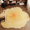 Floor Mat Non-Slip Backing Floral Design Easy Maintenance Versatile Rug Living Room Bathroom Kitchen Home Decor