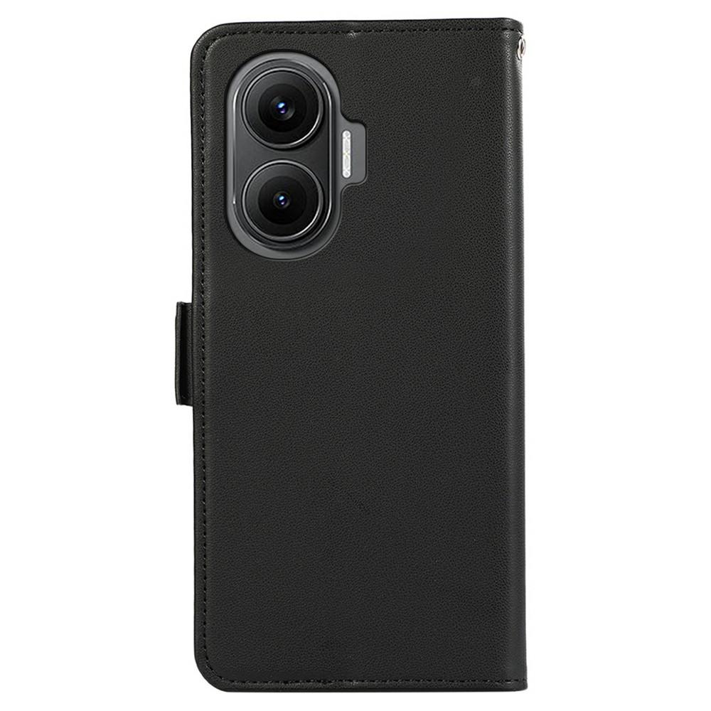 ABEEL Чехол для Xiaomi Redmi Turbo 4 Pro 5G/Poco F7 5G Кожаный чехол для телефона с кошельком и RFID-блокировкой