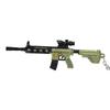 Chicken Game Metal Weapon Model Keychain: 12cm AKM 98K PUBG Pendant Gift