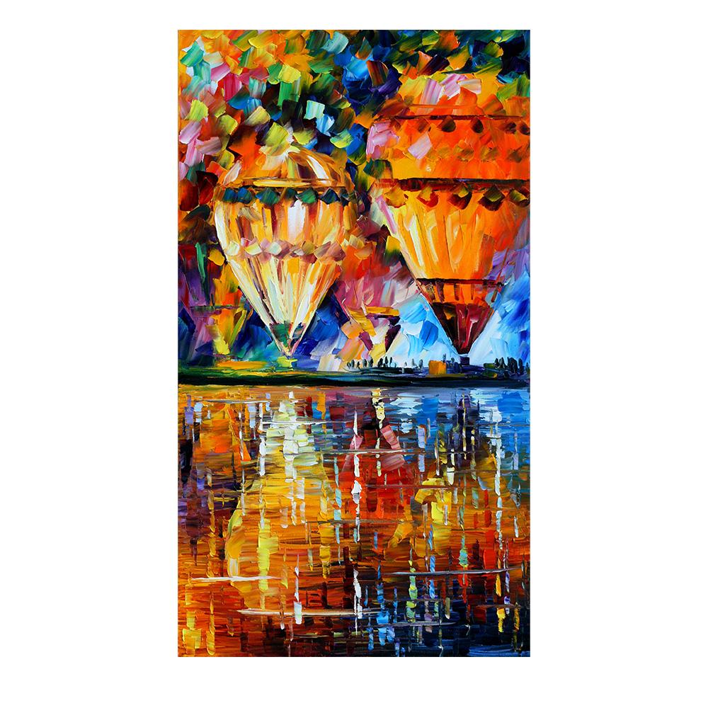 Современная абстрактная эстетика Настенное искусство Цветной лист Дерево HD Масло на холсте Постеры и принты Украшение для дома Спальни Гостиной Подарок