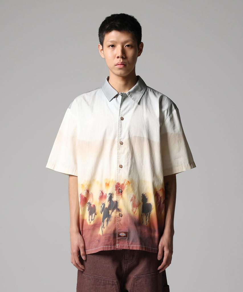 DICKIES Running Wild Shirt Oak Buff