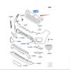 LR062238 Передняя решетка - Черная версия Sport для Land Rover Range Rover 2014 года