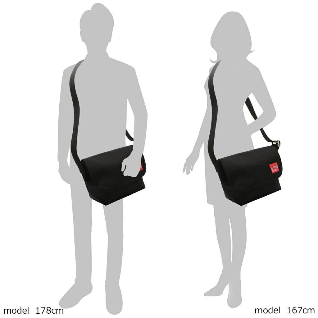 Сумка через плечо Vintage Black 1606VJR BLK [Manhattan Portage] Мужская Женская [Товар]