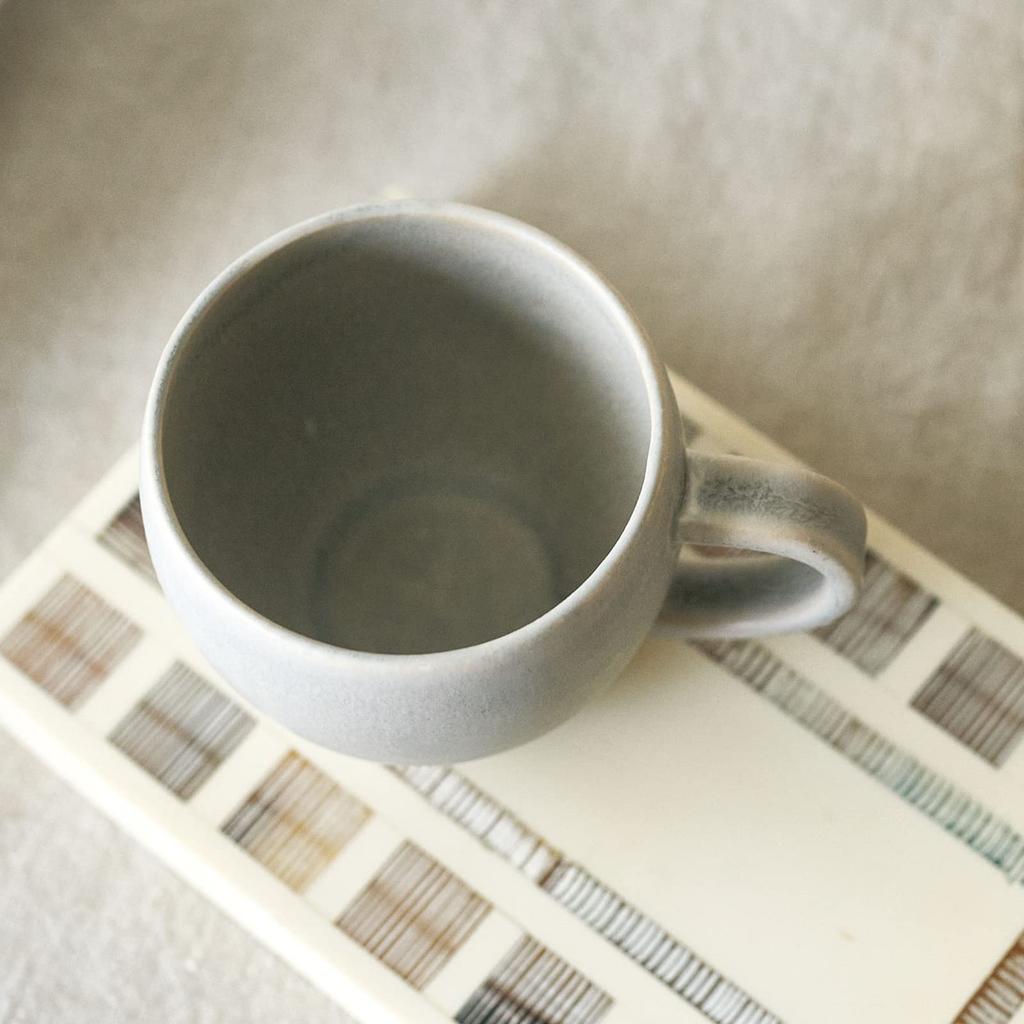 Aito Пара Микроволновая печь и Посудомоечная машина Мино Сделано в 113507 Кружки "Cullet", Набор, Прибл.. 320 мл, Серый/Розовый, Безопасный, Посуда, Япония,