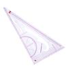 Multi-Function Triangular Scale Ruler Measure Plastic Dressmaking Tailor Sewing