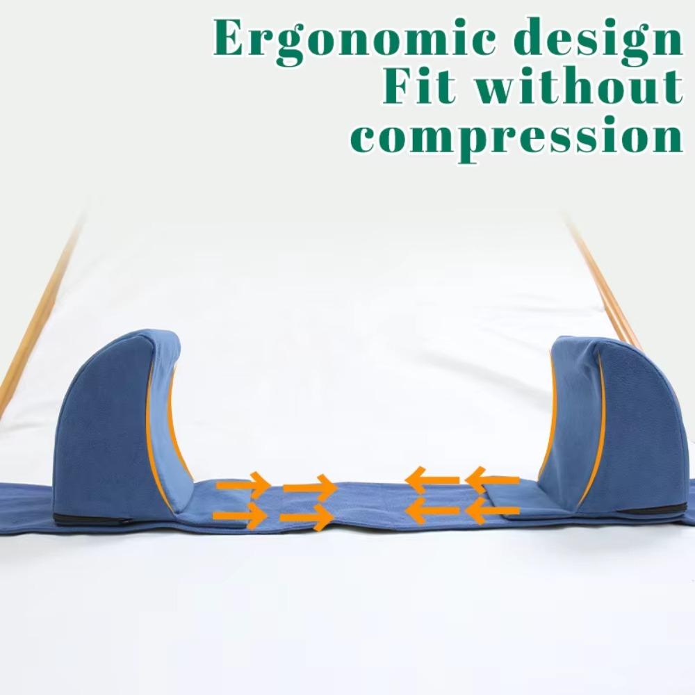 Вспомогательная спинка для инвалидной коляски, регулируемая полулежачая поясничная подушка, антибоковая подушка для пожилых людей