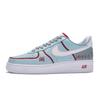 Кроссовки Air Force 1 Low Skateboard Мужские Сине-Бело-Красные DH2920-111(Команда80-)